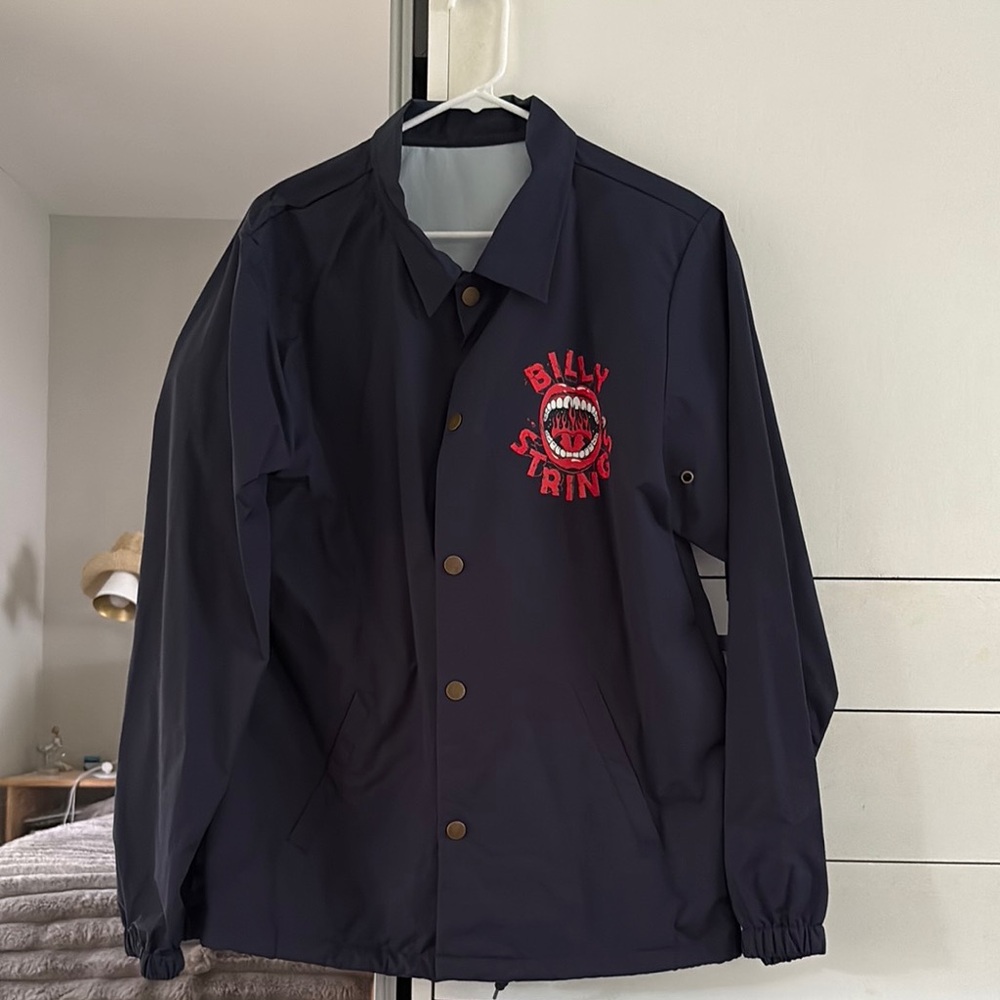 Billy Strings Navy Coach’s Jacket